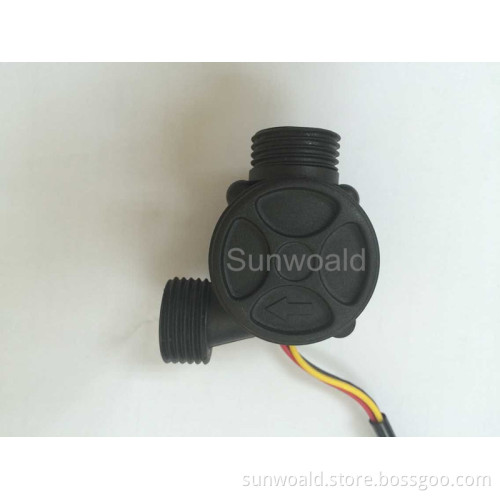 DN15 G1/2" Hall plastic water liquid flow sensor